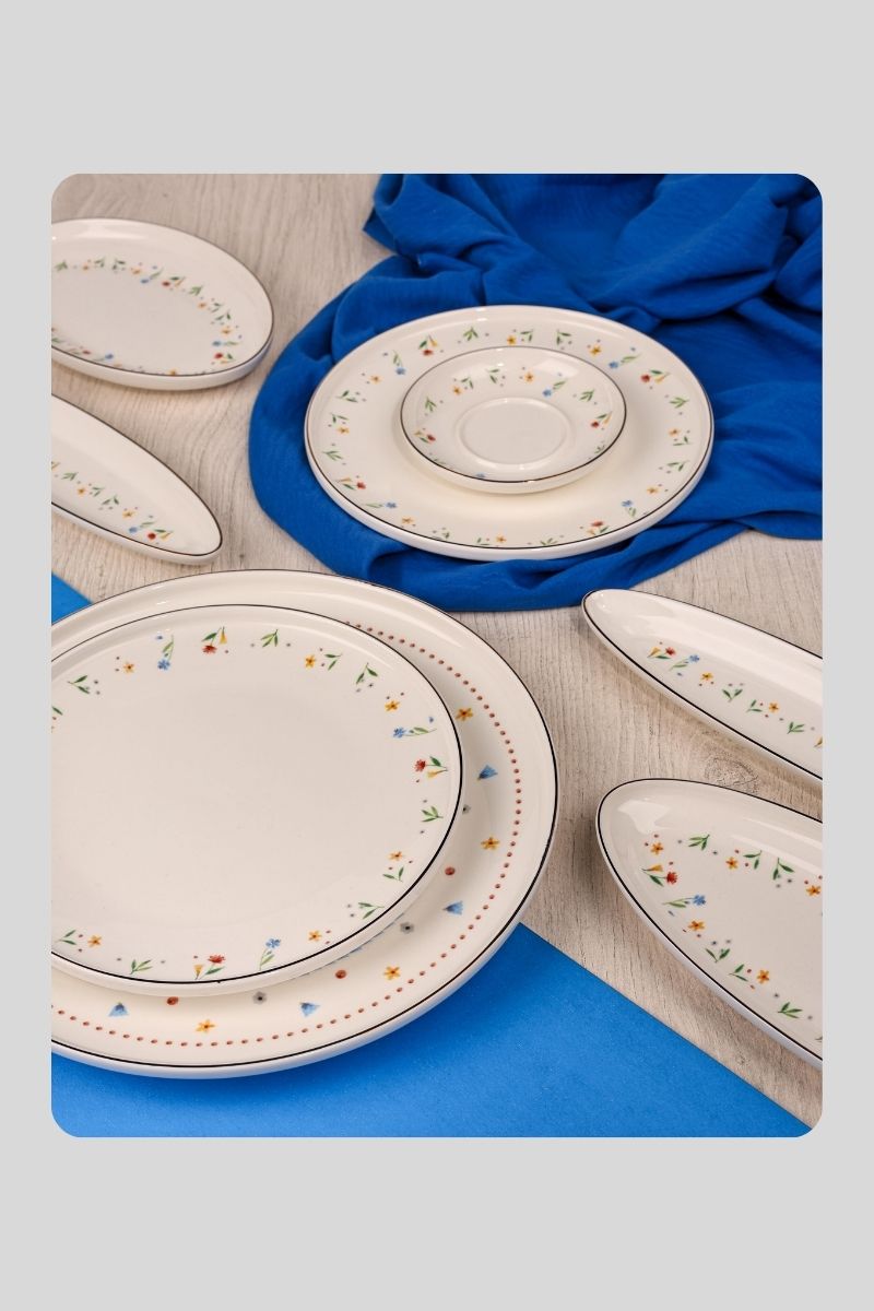 25 Prç Porselen Kahvaltı Takımı 0074