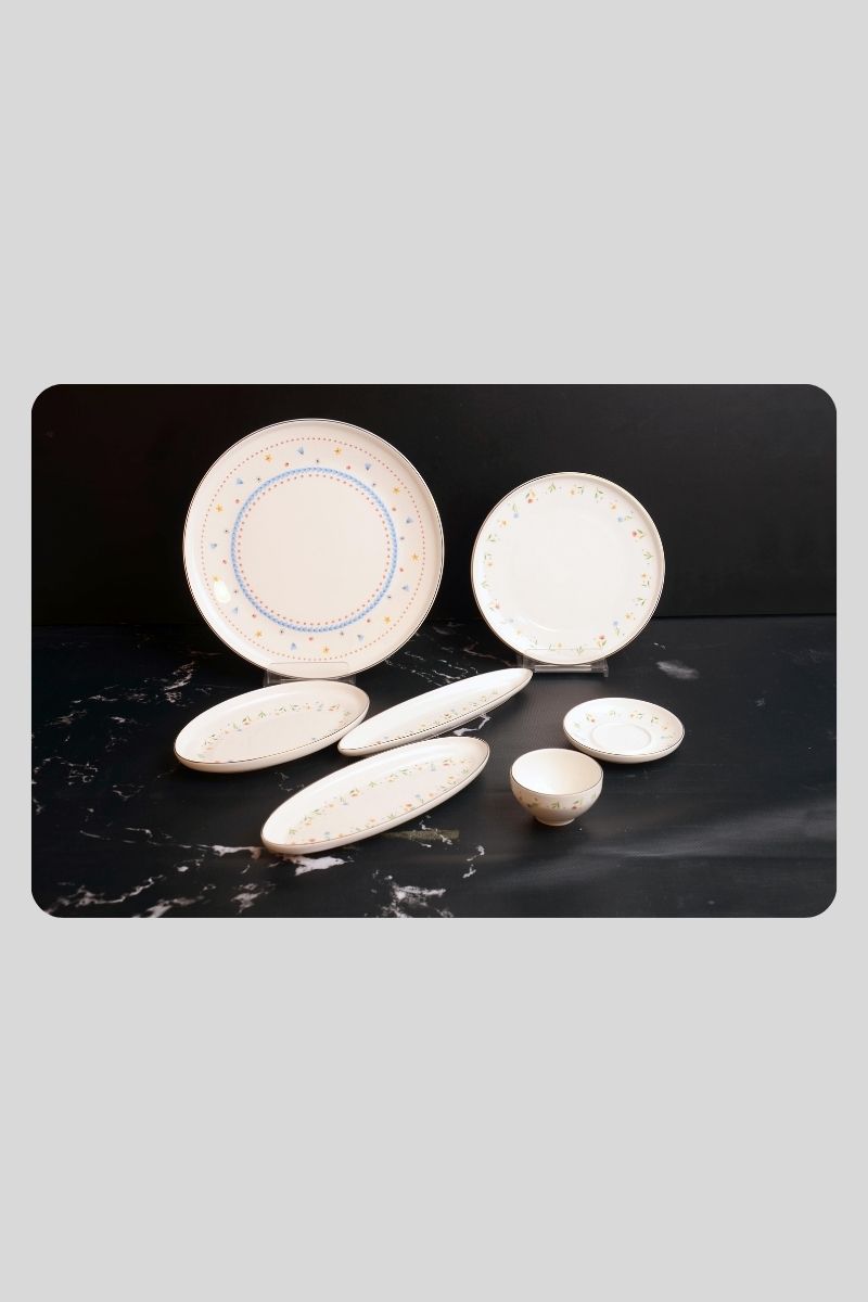 25 Prç Porselen Kahvaltı Takımı 0074