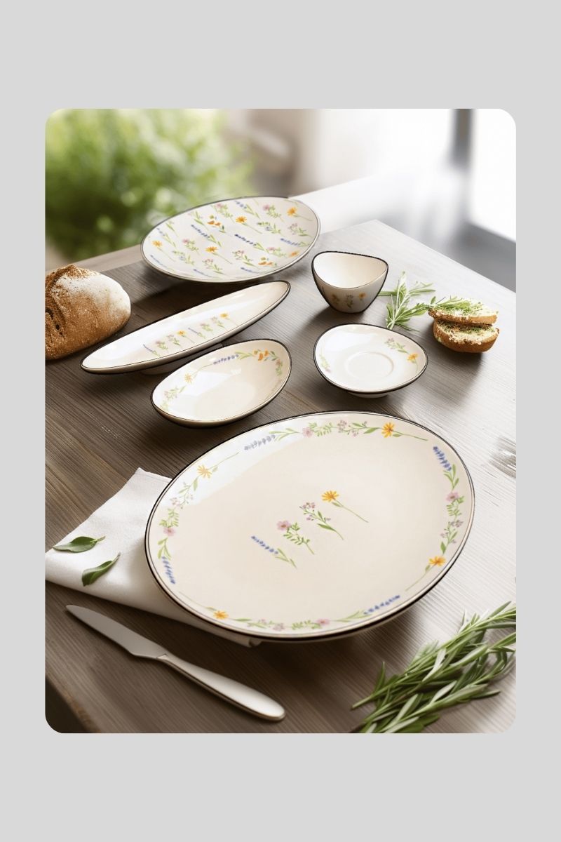 25 Prç Porselen Kahvaltı Takımı 0079