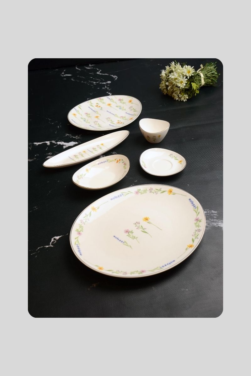 25 Prç Porselen Kahvaltı Takımı 0079