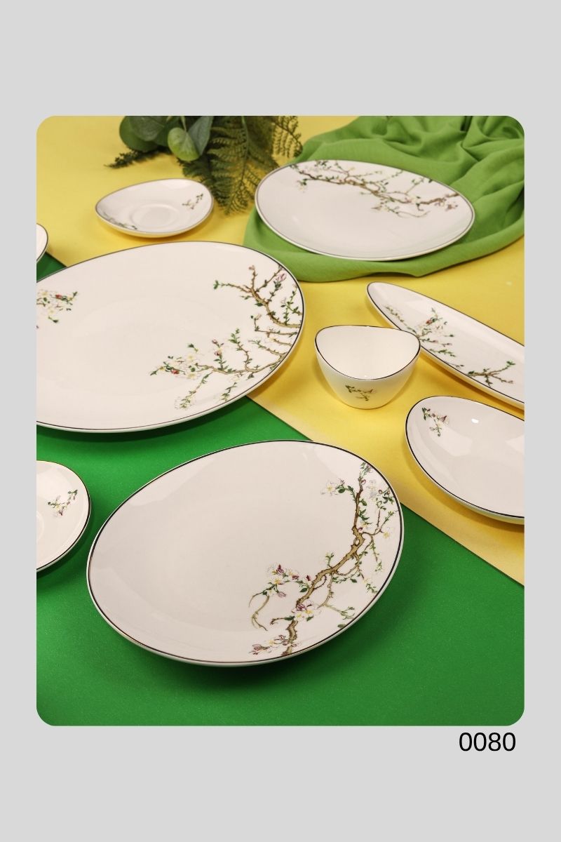 25 Prç Porselen Kahvaltı Takımı 0080