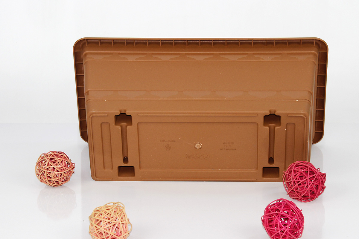 3 No Toprak Balkon Saksı Tk 50 Cm K513