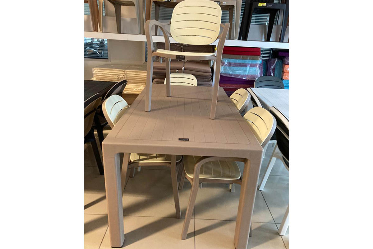 Cakha Rumba Camsız Set 6 Lı Capi-Fildişi