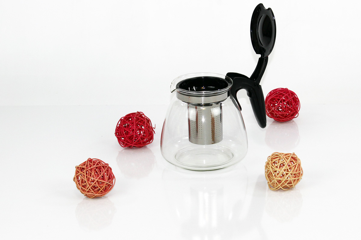 Cam Demlik Süzgeçli 700 ml Ç1403-8510