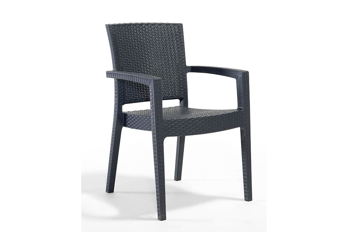 Rattan Cakha Liverno Set 6 Lı Antrasit