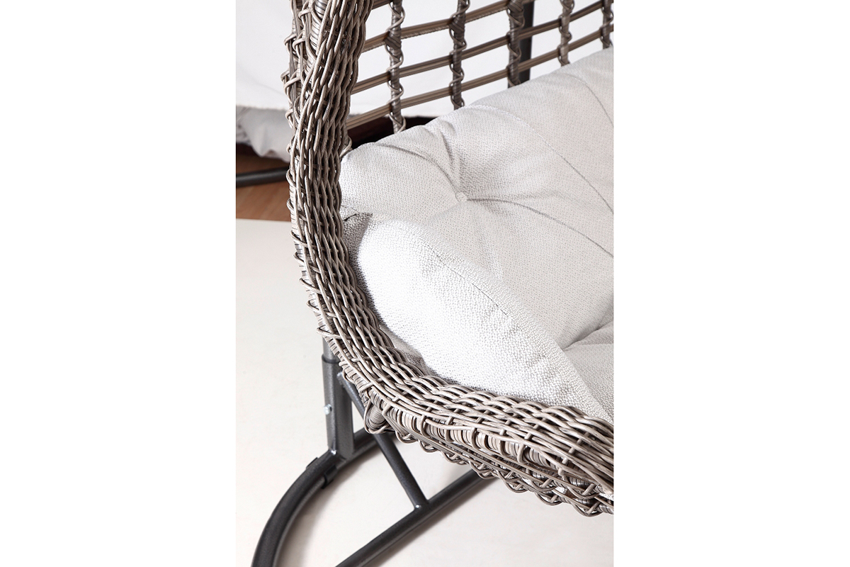 Rattan Salıncak İkili Capi