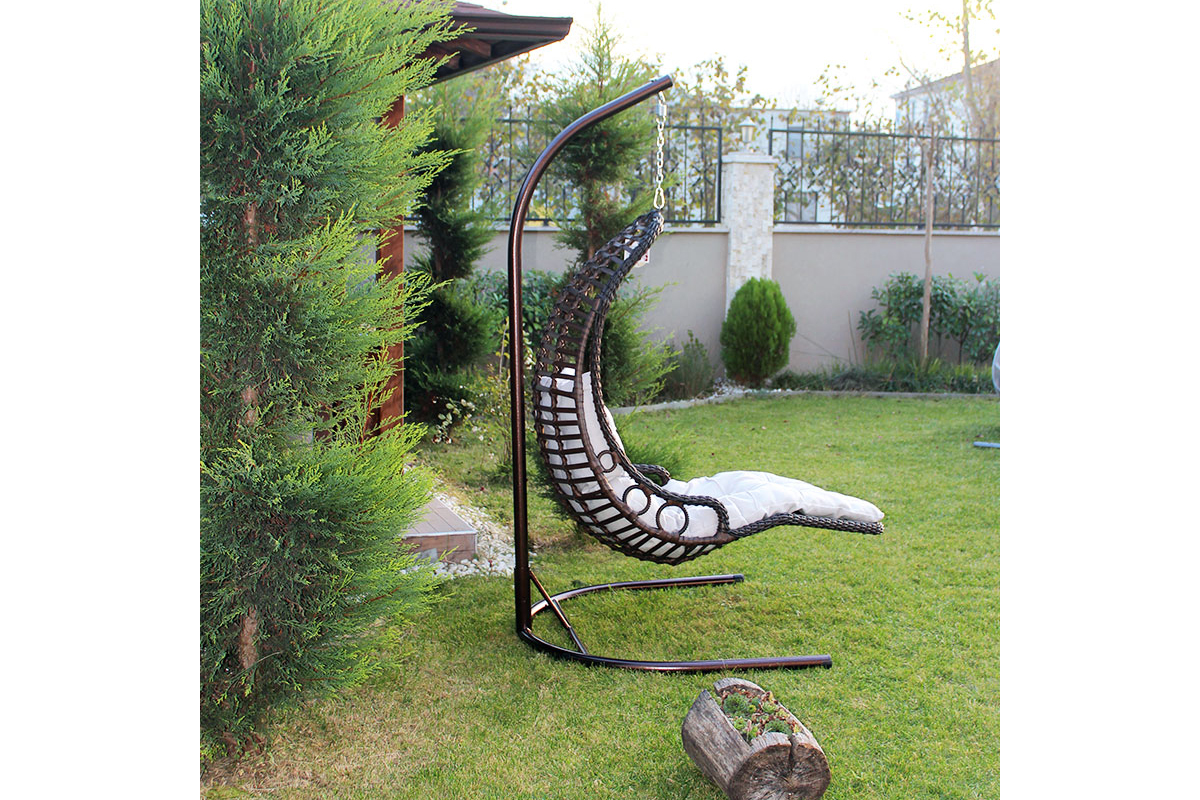 Rattan Salıncak Keyif Kahve