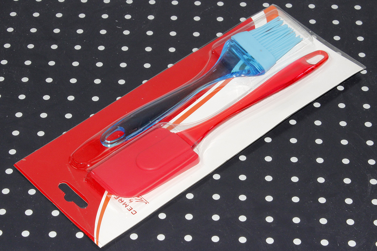 Silikon Pasta FırçasıSpatula 2 Li Set 180729 Üyelere Özel + KDV