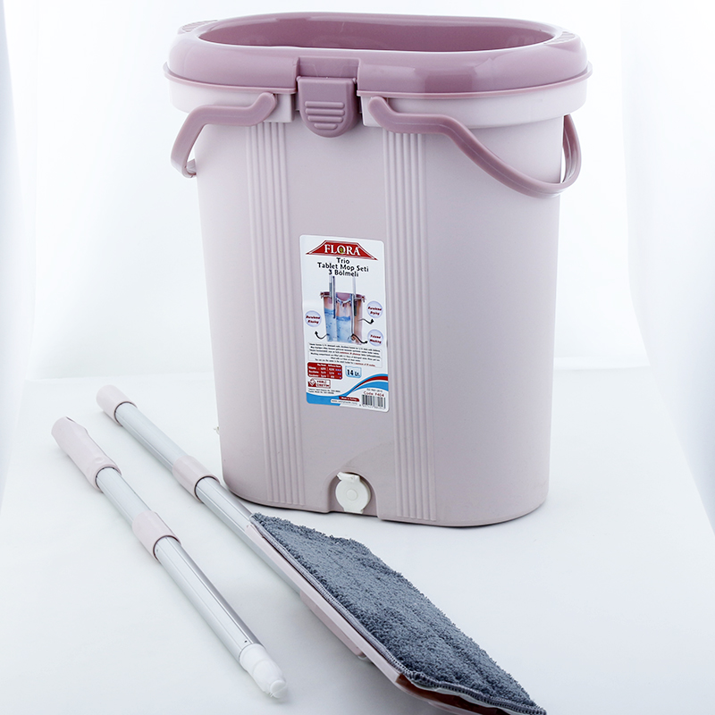 Tablet Mop Set Trio 3 Bölmeli F404---