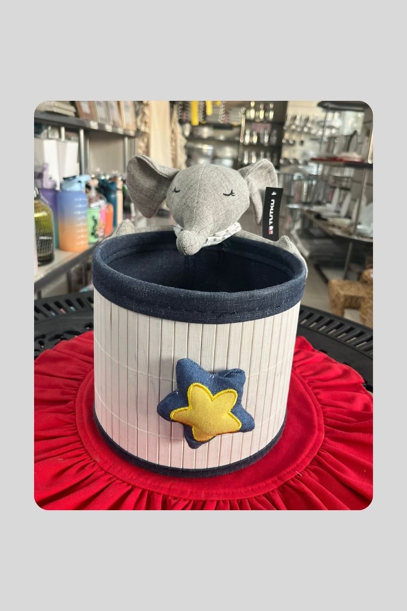 Ahşap Organizer Fil 27x20 35RD