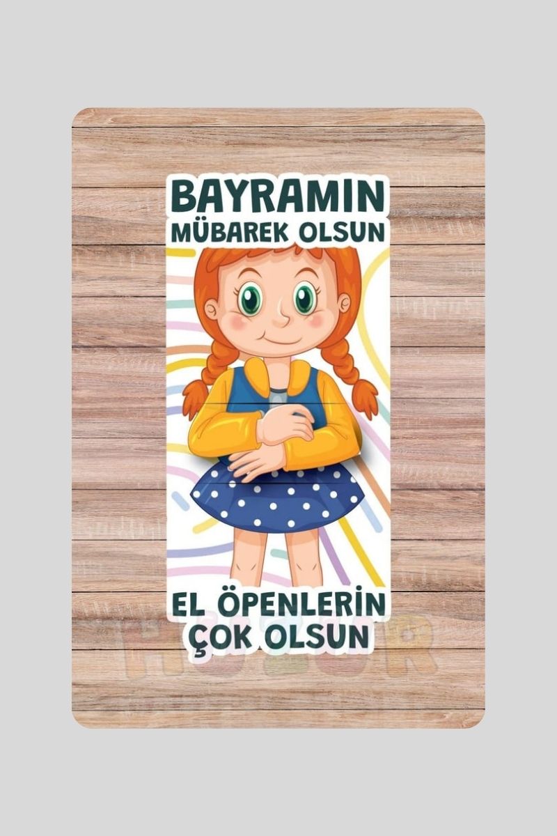 Bayramlık Harçlık Kartı 10 Lu