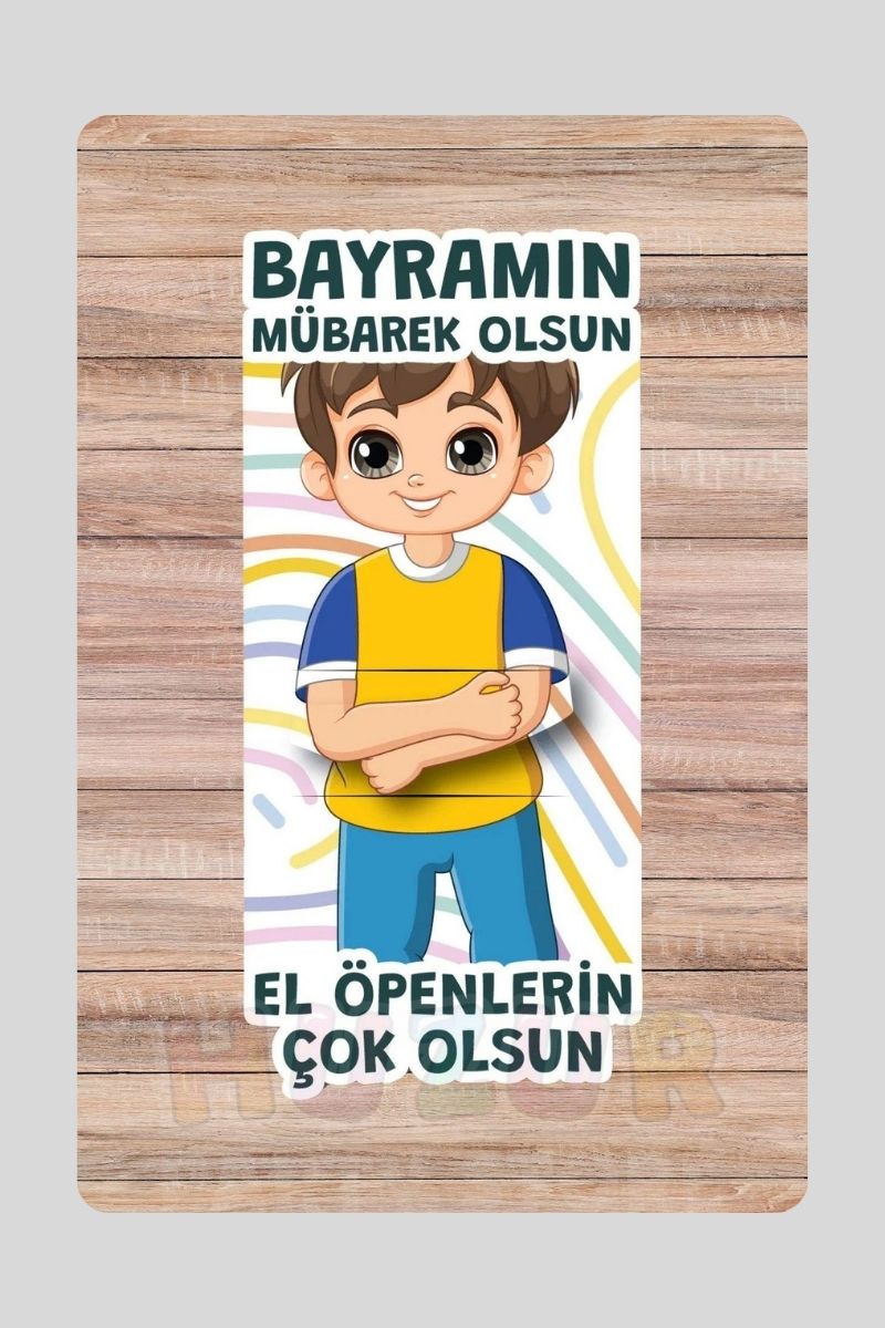 Bayramlık Harçlık Kartı 10 Lu