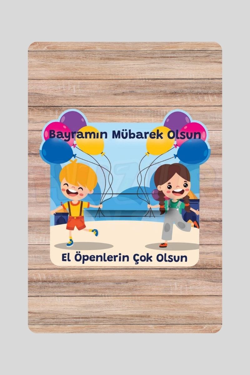 Bayramlık Harçlık Kartı 10 Lu