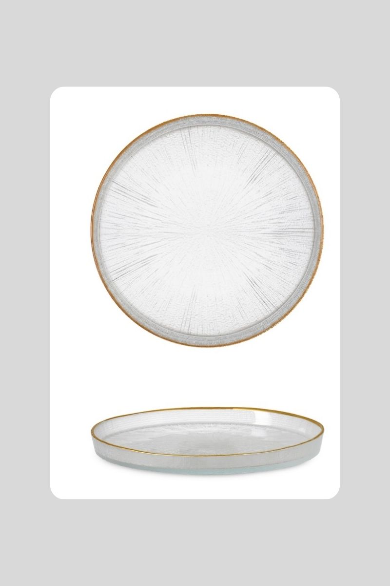 Cam Pasta Tabak 6 Lı Rexy 16 Cm AKC523