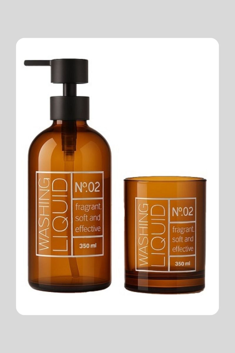 Cam Sıvı Sabunluk 2 Li Js09-10-11-12