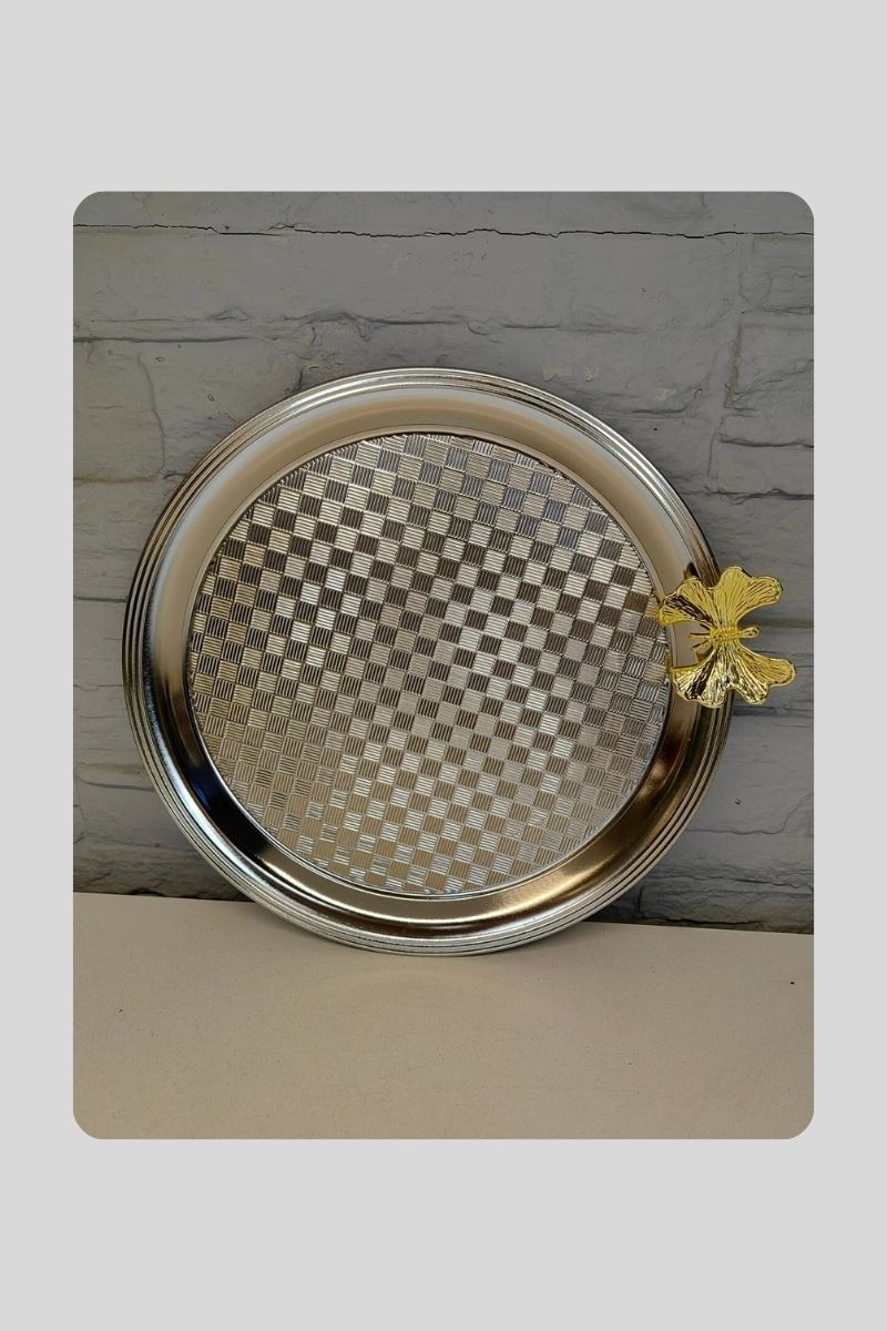 Çelik Sunum Tepsi Kelebek 3174-3172-3175-3268