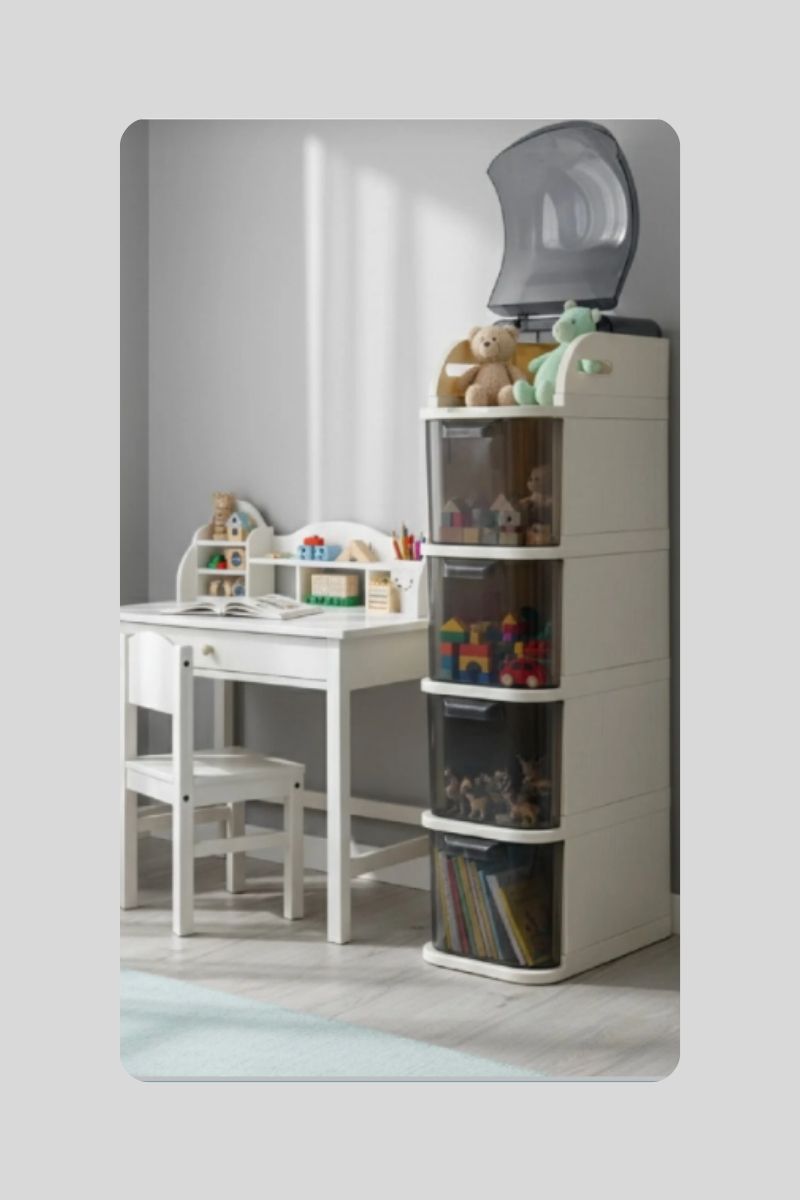 Çok Amaçlı Dolap Pro Slım 4+1