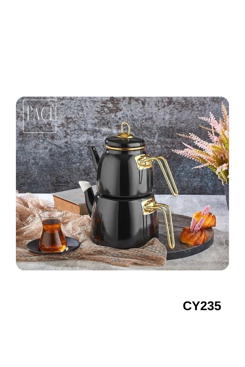 Emaye Çaydanlık Renkli 200463-200717-201297