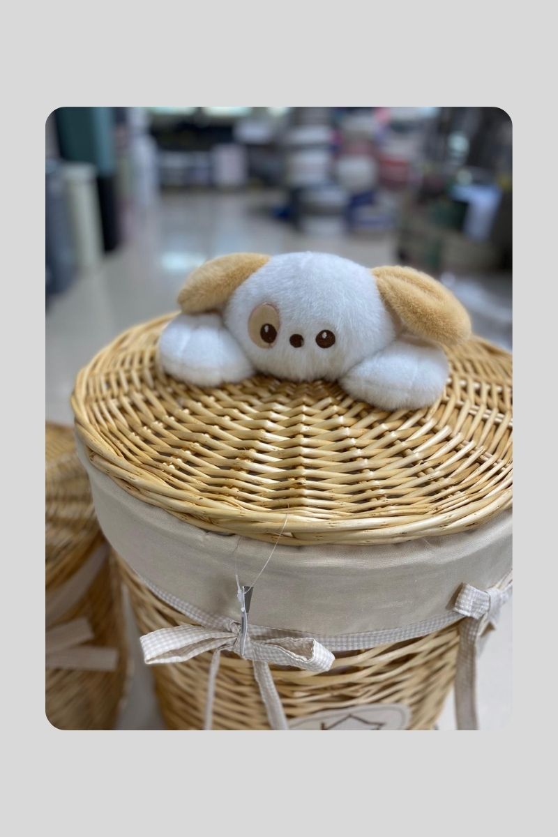 Hasır Kirli Çamaşırlık Tavşan 45x55 EW33521