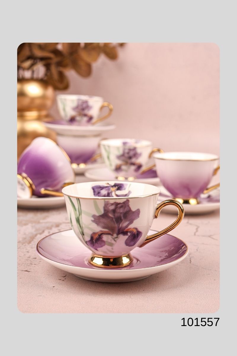 Kahve Fincanı 6 Lı Orchid 101757