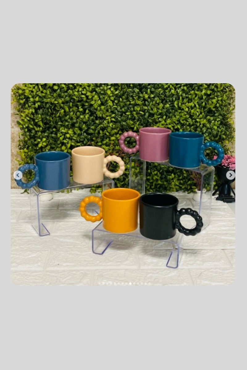 Keramika Kupa İnci-Kalp Kulp