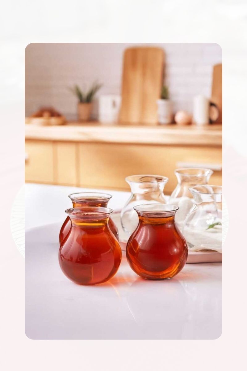 Mercan Çay Bardak Termisil 6 Lı 16103