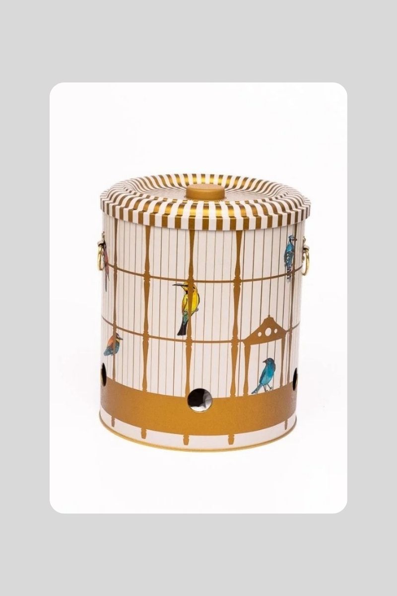 Metal Patates Soğan Kutusu 21 cm