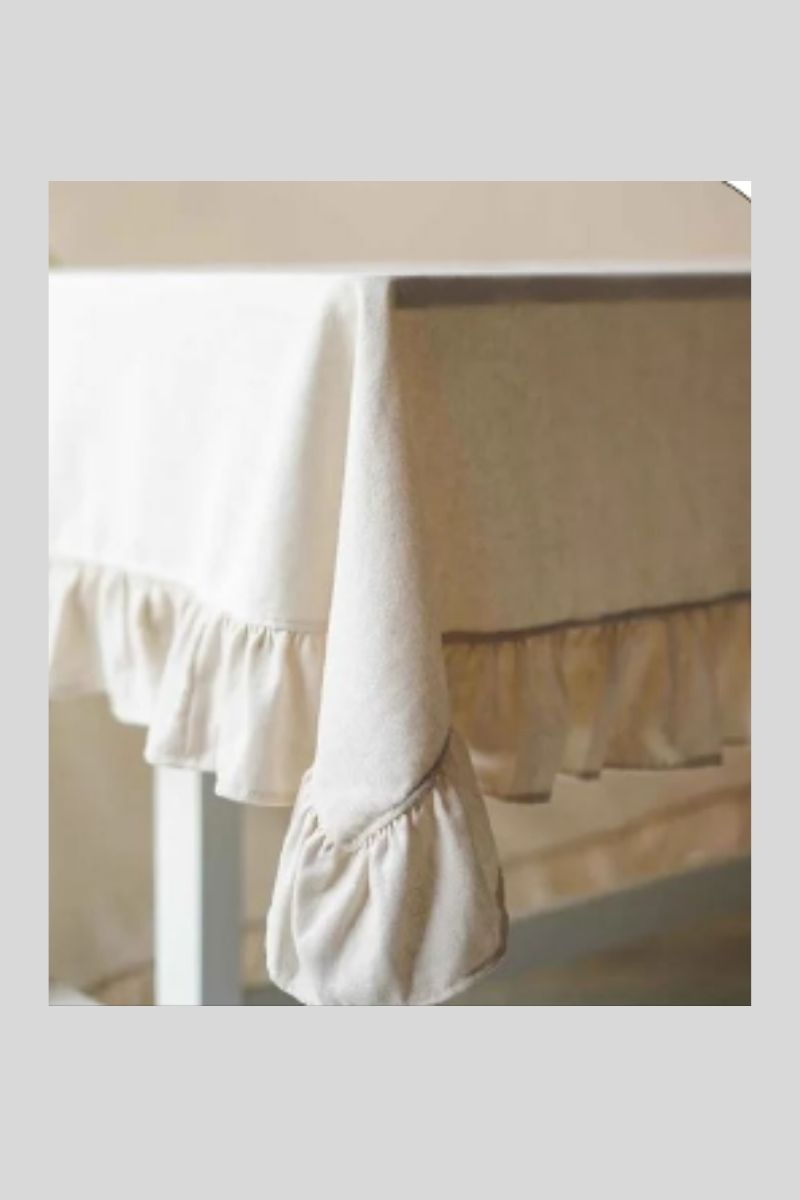 Natural Krem Masa Örtüsü 120x160 cm