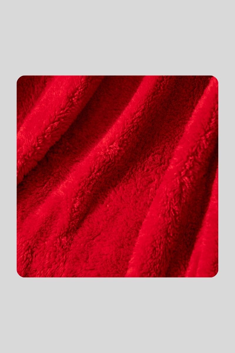 Peluş Ponponlu Battaniye 120x170 cm