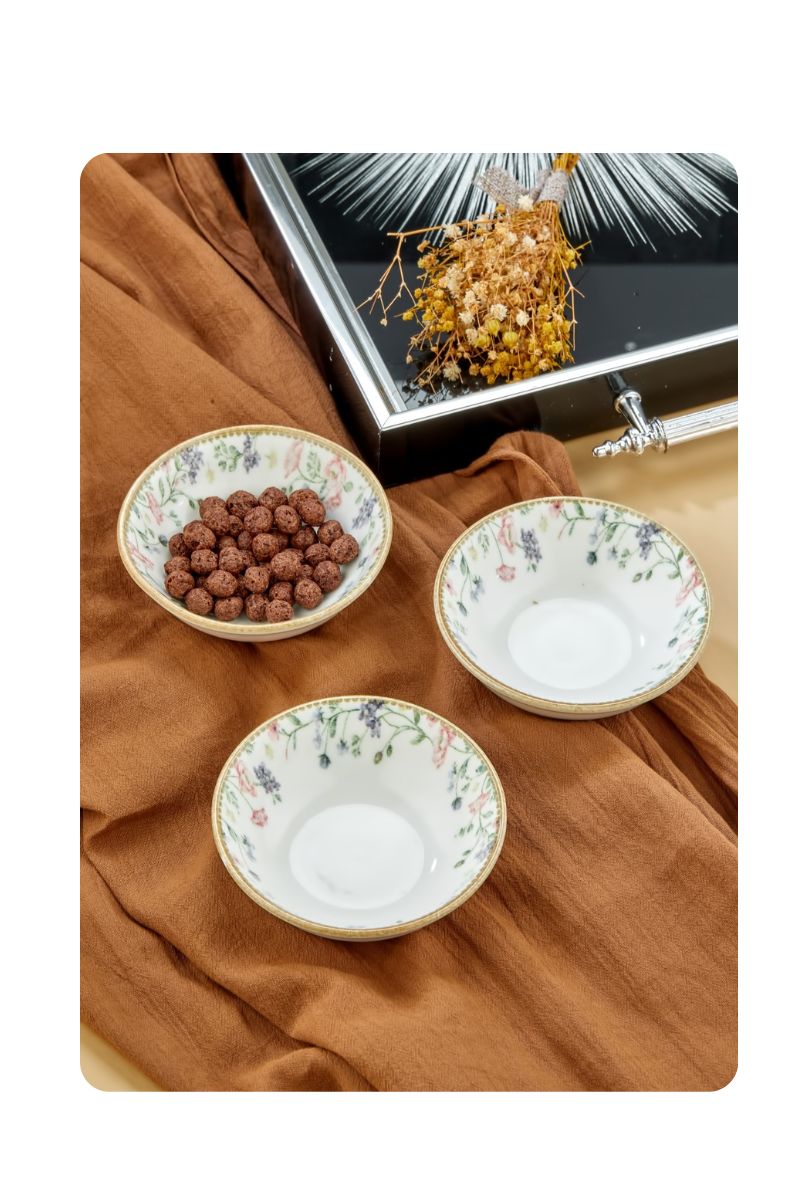 Porselen Desenli 9 Cm Reçellik Ckr4110