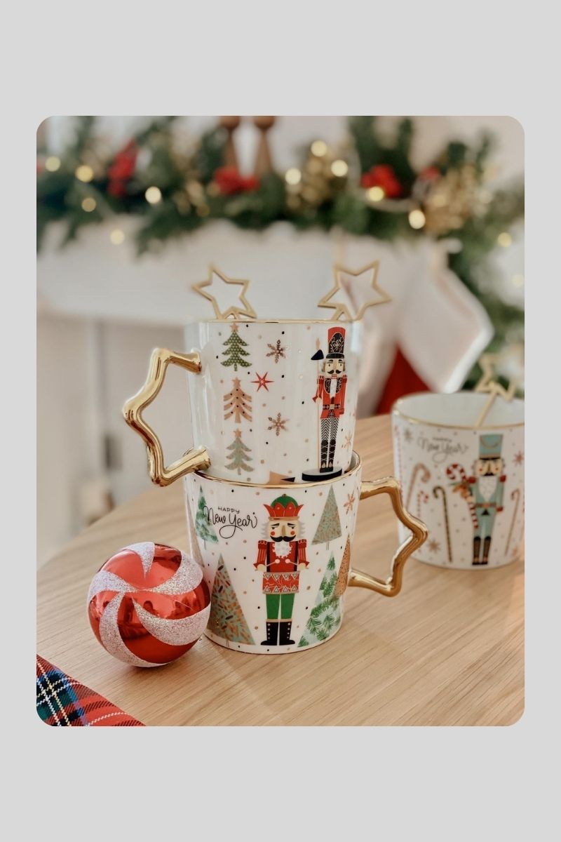 Porselen Kupa Kaşıklı 10222-10266