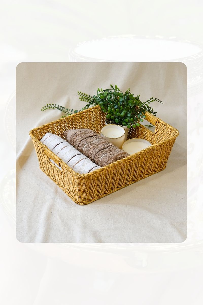 Rattan Organizer Sepet  Küçük 
