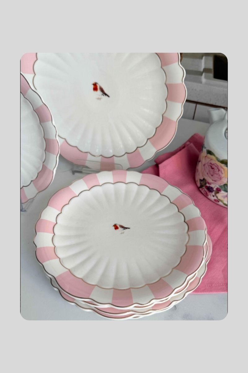 Royal Charme Pembe Pasta Seti 7 Prç 0126