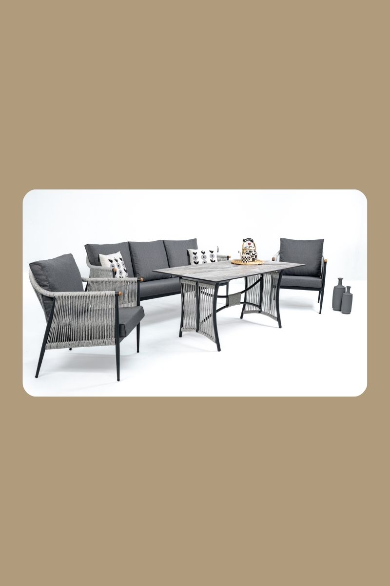 Sedir Açelya Oturma Grubu