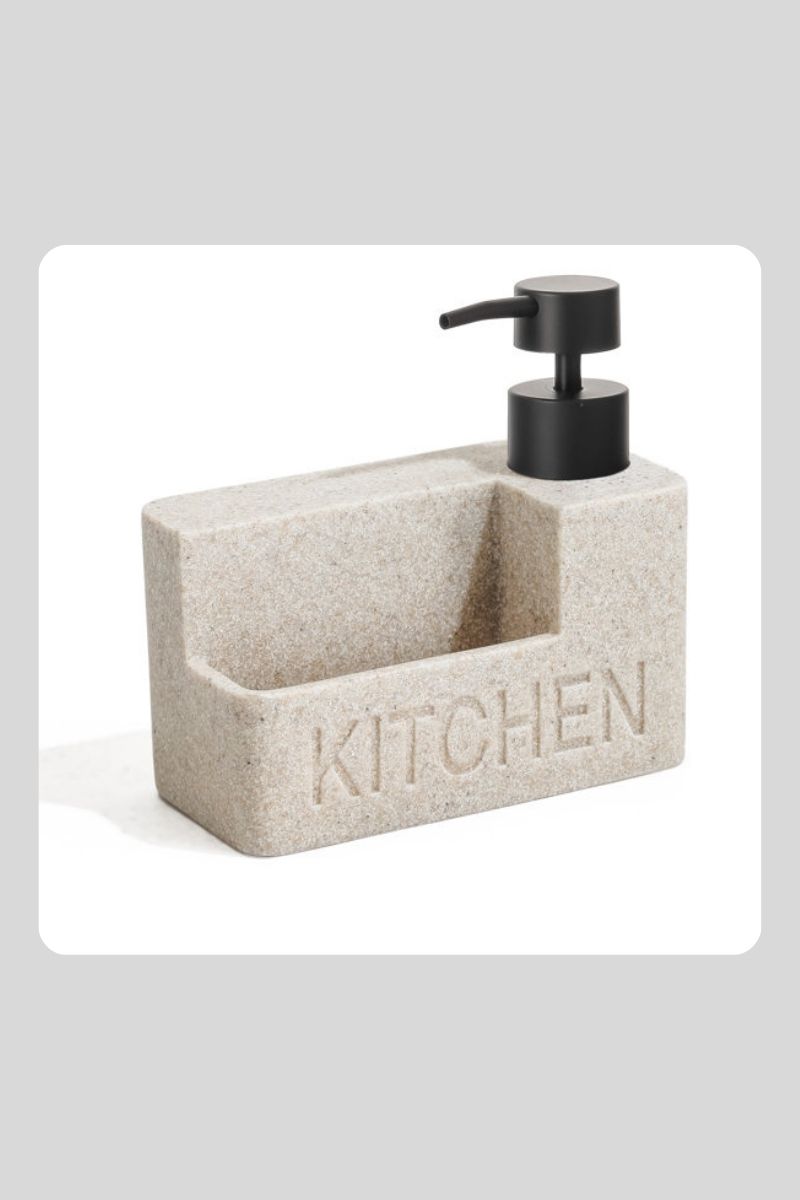 Sıvı Sabunluk Süngerlikli Polyresin 56785