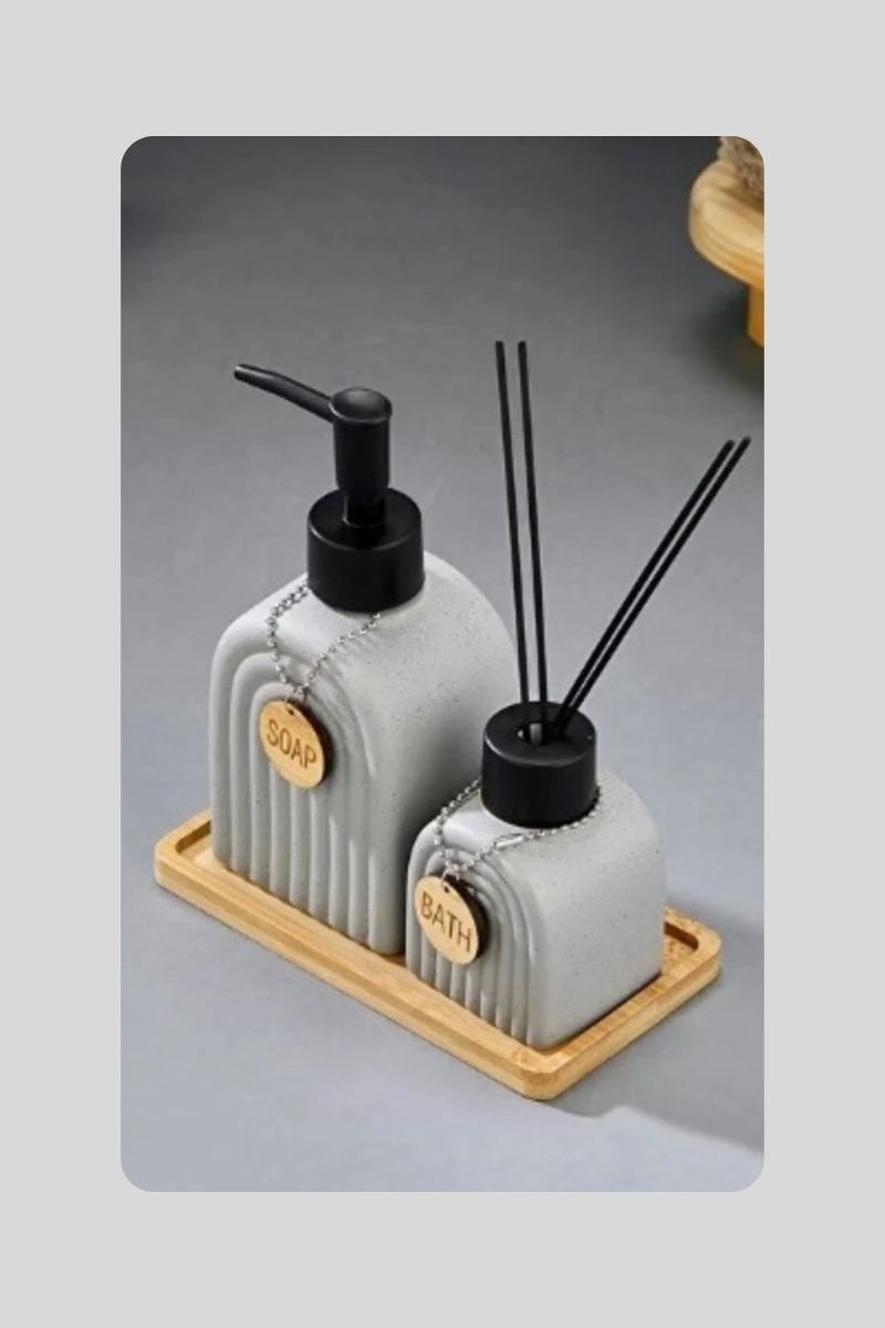 Sıvı Sabunluk ve Koku Seti 2 Li Ckr3885