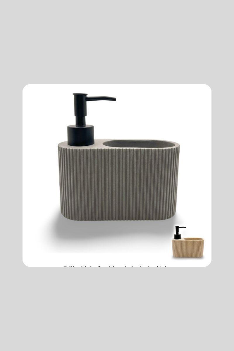 Süngerli Sıvı Sabunluk Polyresin 56607