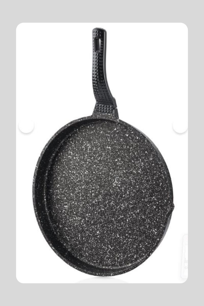 Taç Döküm Balık Tavası Kapaklı 34 cm 8142